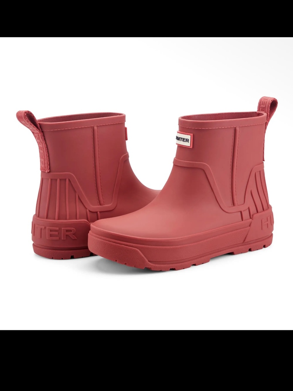 Red Hunter Booties